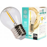 Żarówka Dekoracyjna LED Kulka Filament E27 1.3W...