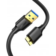 Kabel USB 3.0 - micro USB 3.0 UGREEN 0.5m (czarny)