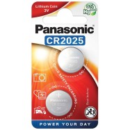 Bateria litowa Panasonic CR2025 3V 2szt. Blister