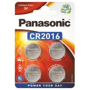 Bateria litowa Panasonic CR2016 3V 4szt. Blister