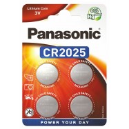 Bateria litowa Panasonic CR2025 3V 4szt. Blister