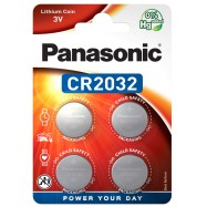 Bateria litowa Panasonic CR2032 3V 4szt. Blister