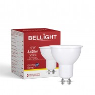 LED light bulb lamp GU10/4W/220V/3000K warm
