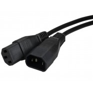 Kabel Przedłużacz Zasilający 230V IEC320 C14/...