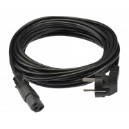 Kabel zas. komputer z wtyczką C13 10A czarny 5m