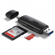 Czytnik kart pamięci SD/micro SD Adapter USB +...