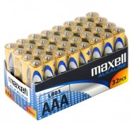 Baterie Alkaliczne AAA LR03 MAXELL 32szt
