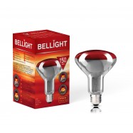 Light bulb lamp R125 230V 150W E27 red (50)
