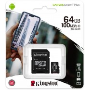 Karta pamięci Kingston Canvas Select Plus 64GB...