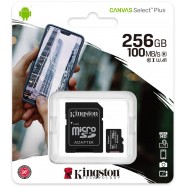 Karta pamięci Kingston Canvas Select Plus 256GB...