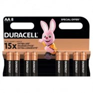 Bateria Alkaliczna AA LR6 Duracell BASIC 8 Sztuk