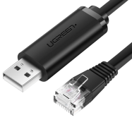 Kabel Konsolowy UGREEN CM204, USB - RJ45 Do...
