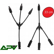 Para trójników MC4 z kablem IP67