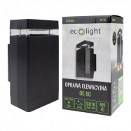 Oprawa elewacyjna plastik OE-5C 1xGU10 CZARNA...