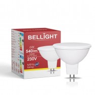 LED light bulb lamp MR16/6W/230V/3000K warm
