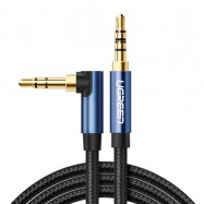 Ugreen kabel audio AUX wtyczka kątowa minijack...