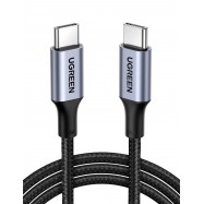 Kabel USB-C do USB-C 100W 3m Czarny Oplot...