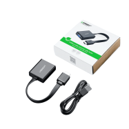 Adapter HDMI do VGA 16cm (czarny) UGREEN MM103...