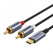 Kabel przewód audio dźwiękowy USB Typ C (męski)...