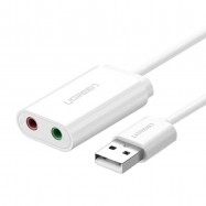Zewnętrzna karta dźwiękowa USB UGREEN US205...