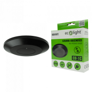 Czujnik obecności CO-1C Czarny Okrągły EC EC61072