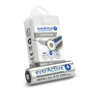 Akumulator everActive 18500 3,7V Li-ion 2100mAh...