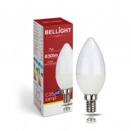 LED bulb lamp C35/7W/E14/3000K candle