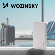 Wozinsky powerbank Li-Po 10000mAh 2 x USB biały