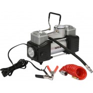 KOMPRESOR SAMOCHODOWY POMPKA Z LAMPĄ LED 250W...