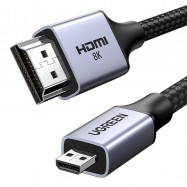 Kabel micro HDMI - HDMI 2.1 8K 60 Hz HD164 1m...