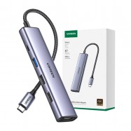 Adapter HUB CM478 USB-C do HDMI, USB-A 3.0, 2x...