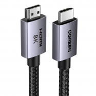 Kabel HDMI do HDMI 2.1 8K UHD 5m (czarny) Oplot...