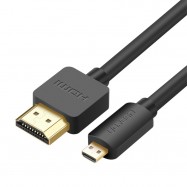 Kabel przewód HDMI - micro HDMI 19 pin 2.0v 4K...