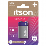 BAT 6LR61 1BL ITSON ITSPOWER 6LR61IPO/1CP