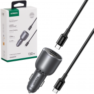 Ładowarka Samochodowa 2x USB-C + USB, 130W...