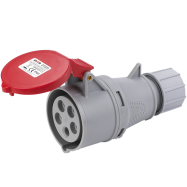 Gniazdo przenośne 32A 5P 400V IP44 GP325
