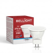 Żarówka LED MR11 230V 3w 6500k Zimna