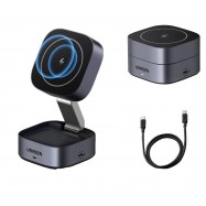 Ładowarka indukcyjna Qi 2w1 do iPhone, AirPods,...