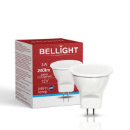 Żarówka LED MR11 12v 3w 6500k zimna