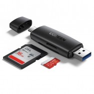 Ugreen adapter czytnik kart SD / micro SD USB-A...