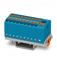 Blok rozdzielczy PTFIX 6/18X2,5-NS35 BU...