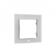 Ramka do włączników Shelly pojedyncza biała