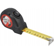 MIARA ZWIJANA METRÓWKA Z BLOKADĄ 5M X 25MM YATO...