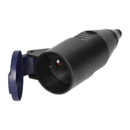 GNIAZDO WARSZTATPOWE POJ. Z/O CZARNE Z KLAPKĄ...