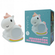 lampka nocna z budzikiem Jednorożec na bieg MARY'S