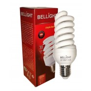 Energy saving light bulbs T3 spiral 30w e27 2700k