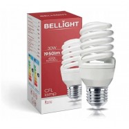 Energy saving light bulbs T3 spiral 30w e27 4000k