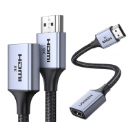 Kabel Przedłużający Przedłużacz HDMI (męski) -...
