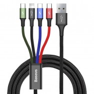 Kabel USB Baseus Fast 4w1 USB-C / Lightning /...