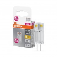 3PAK Żarówka LED G4 KAPSUŁKA 0,9W 100lm 2700K...